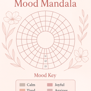 Mood Mandala – 31-Day Emotional Wellness Tracker