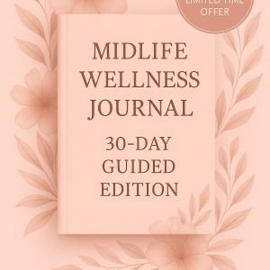 Midlife Wellness Journal – 30-Day Guided Edition