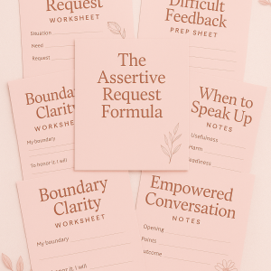 Assertive Communication Toolkit: Worksheets & Reflections for Women Leaders