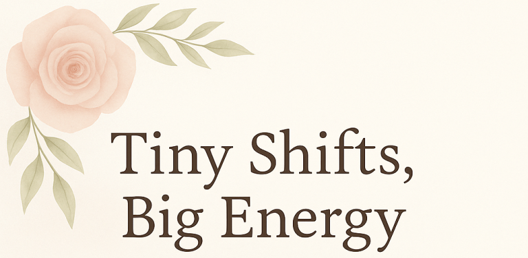 Tiny Shifts, Big Energy